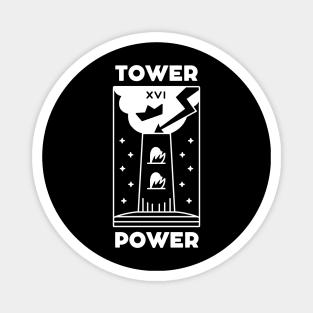 Tower Power Tarot Card Magnet